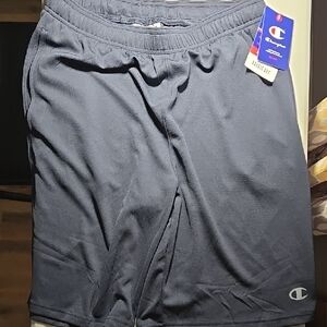 Champion Men's Navy Athletic Shorts